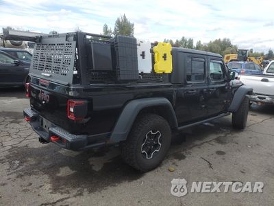Trzecie zdjęcie samochodu z tyłu: 2021 JEEP GLADIATOR RUBICON VIN:1C6JJTBMXML604279 - miniatura