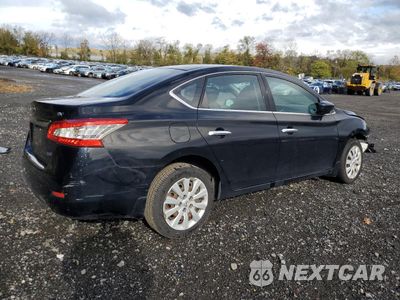 Trzecie zdjęcie samochodu z tyłu: 2014 NISSAN SENTRA S VIN:3N1AB7AP6EL673536 - miniatura
