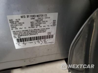 Zdjęcie 13 z 13 samochodu: 2020 FORD EDGE TITANIUM VIN:2FMPK4K97LBA59072 - miniatura