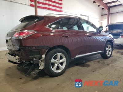 Trzecie zdjęcie samochodu z tyłu: 2013 LEXUS RX 350 BASE VIN:2T2BK1BA6DC222435 - miniatura