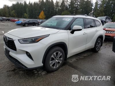 2021 TOYOTA HIGHLANDER XLE 5TDHZRBHXMS127986 - główne zdjęcie licytacji z USA - miniatura