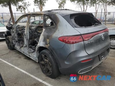 Drugie zdjęcie samochodu z przodu: 2023 MERCEDES-BENZ EQE SUV 500 4MATIC VIN:4JGGM2CB4PA039797 - miniatura