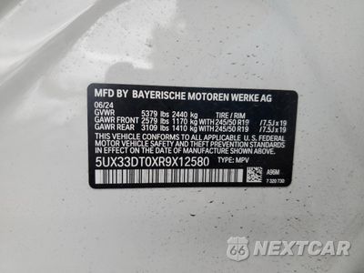 Zdjęcie 13 z 14 samochodu: 2024 BMW X4 XDRIVE30I VIN:5UX33DT0XR9X12580 - miniatura