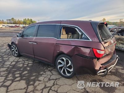 Drugie zdjęcie samochodu z przodu: 2012 HONDA ODYSSEY EXL VIN:5FNRL5H68CB108747 - miniatura