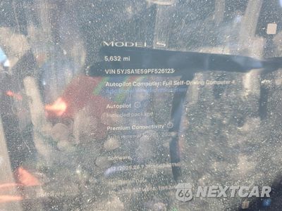 Zdjęcie 9 z 14 samochodu: 2023 TESLA MODEL S VIN:5YJSA1E59PF526123 - miniatura