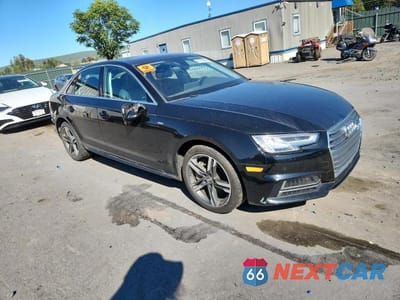 Czwarte zdjęcie samochodu z boku: 2018 AUDI A4 PREMIUM PLUS VIN:WAUPNAF46JA056906 - miniatura