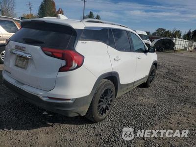 Trzecie zdjęcie samochodu z tyłu: 2019 GMC TERRAIN SLT VIN:3GKALPEVXKL372836 - miniatura