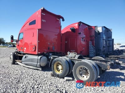 Trzecie zdjęcie samochodu z tyłu: 2017 KENWORTH T680 TRUCK CAB AND CHASSIS VIN:1XKYDP9XXHJ138977 - miniatura