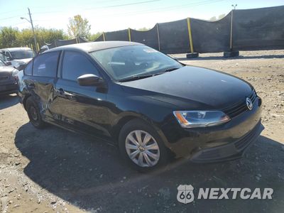Czwarte zdjęcie samochodu z boku: 2013 VOLKSWAGEN JETTA BASE VIN:3VW2K7AJ2DM252755 - miniatura