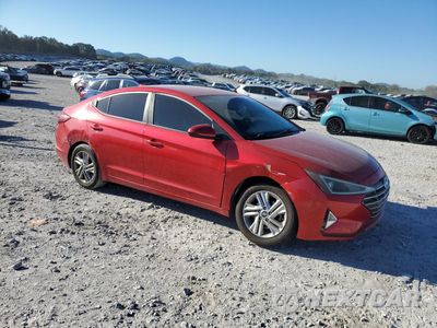 Czwarte zdjęcie samochodu z boku: 2020 HYUNDAI ELANTRA SEL VIN:5NPD84LFXLH576221 - miniatura