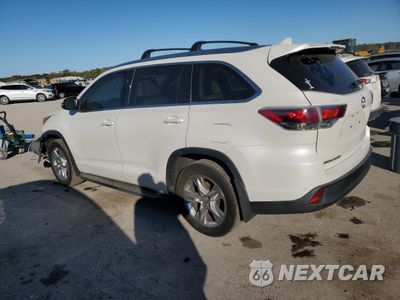 Drugie zdjęcie samochodu z przodu: 2015 TOYOTA HIGHLANDER LIMITED VIN:5TDYKRFH6FS045416 - miniatura