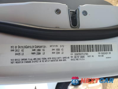 Zdjęcie 12 z 12 samochodu: 2007 DODGE CALIBER R/T VIN:1B3HB78K37D127681 - miniatura
