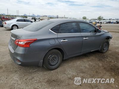 Trzecie zdjęcie samochodu z tyłu: 2017 NISSAN SENTRA S VIN:3N1AB7AP4HL719742 - miniatura