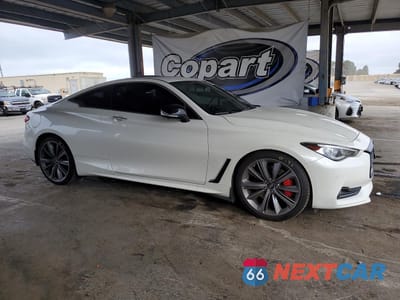 Czwarte zdjęcie samochodu z boku: 2021 INFINITI Q60 RED SPORT 400 VIN:JN1FV7LK5MM530273 - miniatura