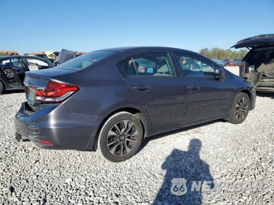 Trzecie zdjęcie samochodu z tyłu: 2015 HONDA CIVIC EX VIN:19XFB2F86FE053749 - miniatura