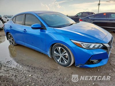 Czwarte zdjęcie samochodu z boku: 2020 NISSAN SENTRA SV VIN:3N1AB8CVXLY262626 - miniatura