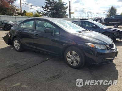 Czwarte zdjęcie samochodu z boku: 2015 HONDA CIVIC LX VIN:19XFB2F50FE080919 - miniatura