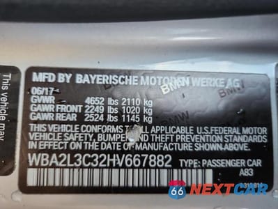 Zdjęcie 12 z 12 samochodu: 2017 BMW M240XI VIN:WBA2L3C32HV667882 - miniatura