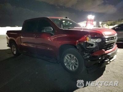 Czwarte zdjęcie samochodu z boku: 2023 CHEVROLET SILVERADO C1500 LT VIN:3GCPACEK1PG122718 - miniatura