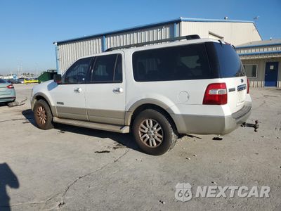 Drugie zdjęcie samochodu z przodu: 2007 FORD EXPEDITION EL EDDIE BAUER VIN:1FMFK17597LA90328 - miniatura