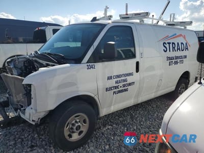 2023 GMC SAVANA G25 UTILITY / SERVICE VAN 1GTW7AFP0P1117257 - główne zdjęcie licytacji z USA - miniatura