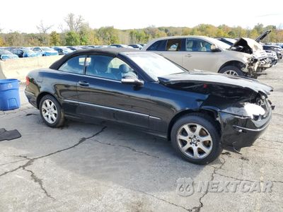Czwarte zdjęcie samochodu z boku: 2004 MERCEDES-BENZ CLK 320 VIN:WDBTK65G24T005185 - miniatura