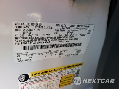 Zdjęcie 13 z 14 samochodu: 2019 FORD EXPEDITION XL VIN:1FMJU1GT9KEA38861 - miniatura