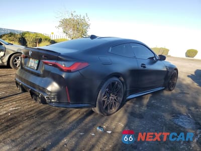 Trzecie zdjęcie samochodu z tyłu: 2022 BMW M4 COMPETITION VIN:WBS43AZ00NCJ61738 - miniatura