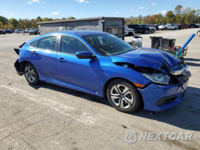 Czwarte zdjęcie samochodu z boku: 2016 HONDA CIVIC LX VIN:19XFC2F57GE206773 - miniatura