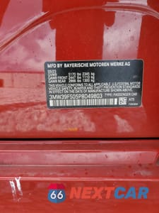 Zdjęcie 13 z 13 samochodu: 2023 BMW 330XE VIN:3MW39FS05P8D49803 - miniatura