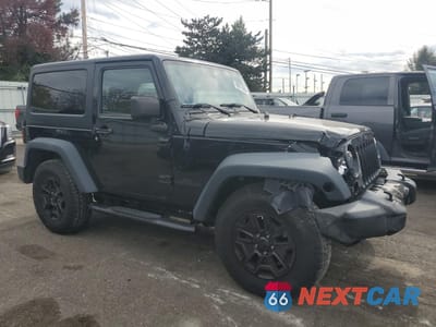 Czwarte zdjęcie samochodu z boku: 2015 JEEP WRANGLER SPORT VIN:1C4AJWAG6FL678646 - miniatura