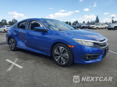 Czwarte zdjęcie samochodu z boku: 2016 HONDA CIVIC EXL VIN:2HGFC1F78GH642338 - miniatura