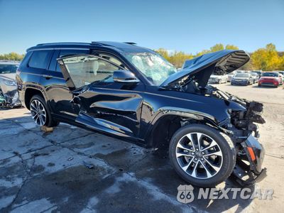 Czwarte zdjęcie samochodu z boku: 2021 JEEP GRAND CHEROKEE L OVERLAND VIN:1C4RJKDG1M8132988 - miniatura