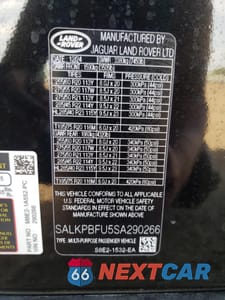 Zdjęcie 13 z 16 samochodu: 2025 LAND ROVER RANGE ROVER SE VIN:SALKPBFU5SA290266 - miniatura
