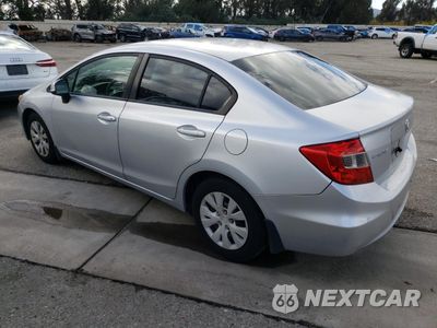 Drugie zdjęcie samochodu z przodu: 2012 HONDA CIVIC LX VIN:2HGFB2F51CH586471 - miniatura