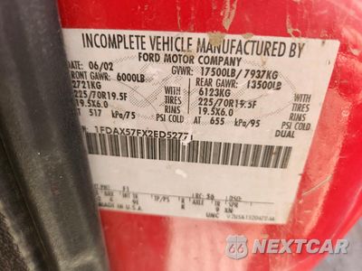 Zdjęcie 12 z 12 samochodu: 2002 FORD F550 SUPER DUTY VIN:1FDAX57FX2ED52771 - miniatura