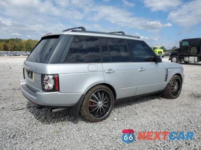 Trzecie zdjęcie samochodu z tyłu: 2012 LAND ROVER RANGE ROVER HSE LUXURY VIN:SALMF1E4XCA363365 - miniatura