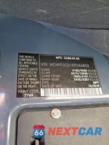 Zdjęcie 13 z 13 samochodu: 2019 MERCEDES-BENZ SPRINTER 2500/3500 VIN:WD4PF0CD1KP046853 - miniatura