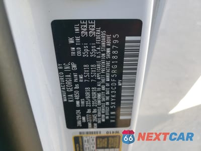Zdjęcie 13 z 13 samochodu: 2024 KIA SPORTAGE EX VIN:5XYK3CDF5RG188795 - miniatura