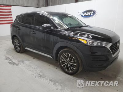 Czwarte zdjęcie samochodu z boku: 2021 HYUNDAI TUCSON LIMITED VIN:KM8J33AL3MU361190 - miniatura