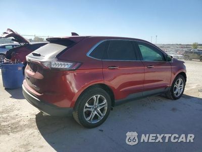 Trzecie zdjęcie samochodu z tyłu: 2017 FORD EDGE TITANIUM VIN:2FMPK3K95HBB57678 - miniatura