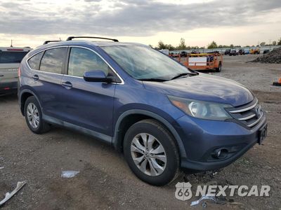 Czwarte zdjęcie samochodu z boku: 2013 HONDA CR-V EX VIN:2HKRM4H52DH683668 - miniatura