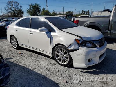 Czwarte zdjęcie samochodu z boku: 2010 LEXUS HS 250H VIN:JTHBB1BA6A2006971 - miniatura