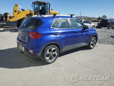 Trzecie zdjęcie samochodu z tyłu: 2021 HYUNDAI VENUE SEL VIN:KMHRC8A30MU072719 - miniatura