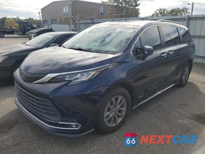 2021 TOYOTA SIENNA XLE 5TDYRKEC6MS045471 - główne zdjęcie licytacji z USA - miniatura