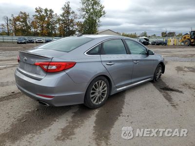 Trzecie zdjęcie samochodu z tyłu: 2015 HYUNDAI SONATA SPORT VIN:5NPE34AF2FH044956 - miniatura