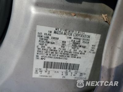 Zdjęcie 13 z 15 samochodu: 2003 MAZDA TRIBUTE ES VIN:4F2CZ96133KM41752 - miniatura
