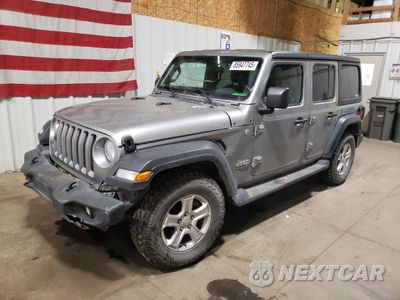 2020 JEEP WRANGLER UNLIMITED SPORT 1C4HJXDN3LW220345 - główne zdjęcie licytacji z USA - miniatura