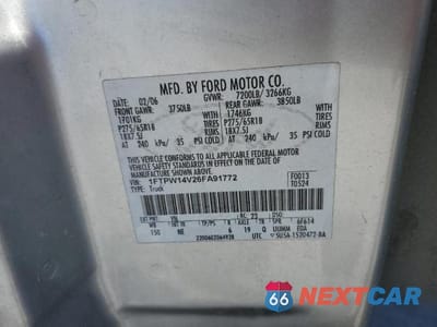 Zdjęcie 12 z 12 samochodu: 2006 FORD F150 SUPERCREW VIN:1FTPW14V26FA91772 - miniatura