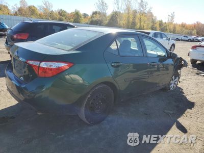 Trzecie zdjęcie samochodu z tyłu: 2016 TOYOTA COROLLA L VIN:2T1BURHE9GC517668 - miniatura